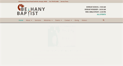 Desktop Screenshot of bethanysnellville.com